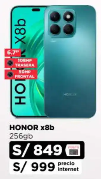Ripley HONOR x8b 256gb oferta