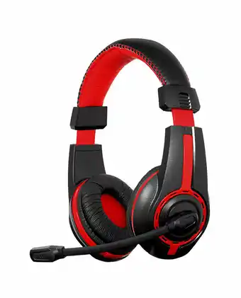 Tiendas EFE Audífonos cybertel h500 over ear - negro y rojo oferta