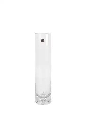 Tiendas EFE Florero vidrio alto 7x30cm oferta
