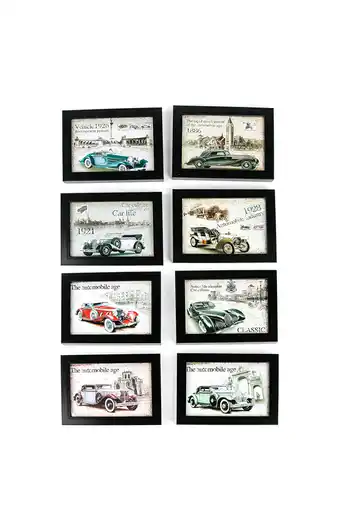 Tiendas EFE Imagen decorativa auto antiguo 18cm oferta