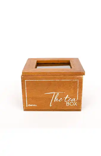 Tiendas EFE Caja organizadora de té 8.5x9.8x7cm oferta