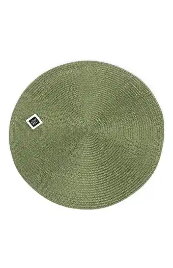 Tiendas EFE Individual redondo verde 38cm oferta