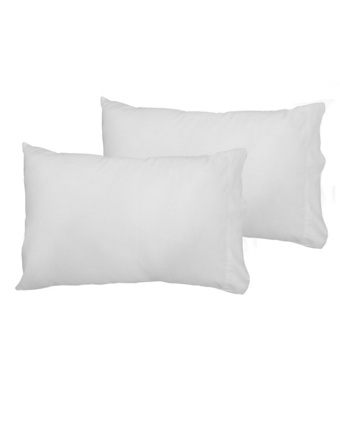 Tiendas EFE Set x2 fundas de almohada free home 132h 100% algodón - blanco oferta