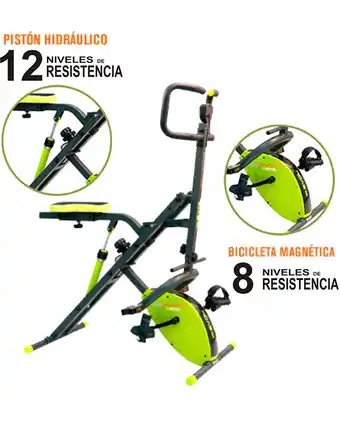 Tiendas EFE Máquina abdominal y cardiovascular spot fitness oferta