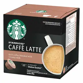Tottus Cápsulas starbucks latte oferta