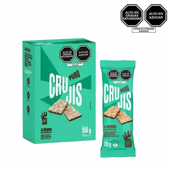 Tottus Cereal lamina puro crujis almendra choc 26g oferta