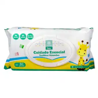 Tottus Toallitas humedas tottus esencial x 80 und oferta