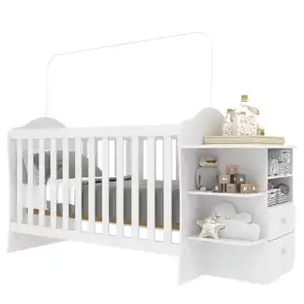 Tottus Cuna con comoda 2 cajones blanca oferta