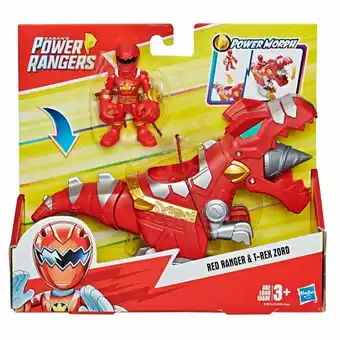 Tottus Playskool heroes mega mighties power rangers - empaque doble zord y figura oferta
