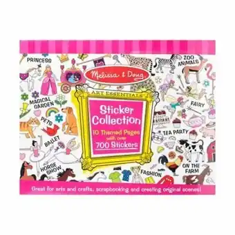 Tottus Pad sticker colección rosado oferta