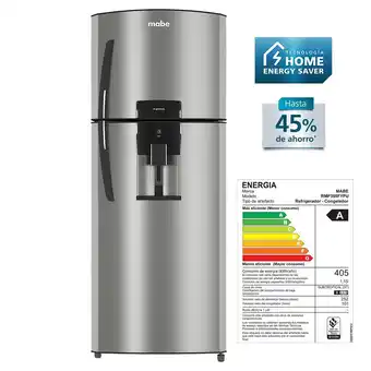 Tottus Refrigeradora 360 l inox con disp oferta