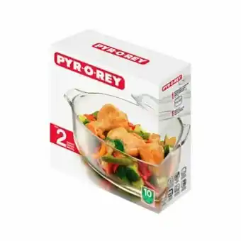 Tottus Cacerola refractaria 2 litros oferta