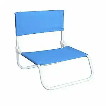 Tottus Silla de playa azul oferta