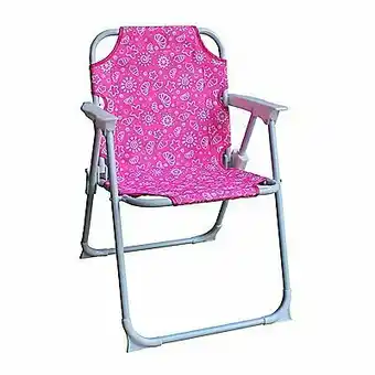 Tottus Silla de playa infantil rosada oferta