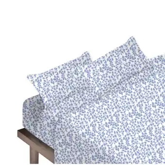 Tottus Juego de sabanas estampado 2plz 2 oferta