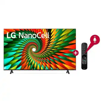 Tiendas EFE Tv lg 55 nanocell smart tv uhd 4k con thinq ai 55nano77sra oferta