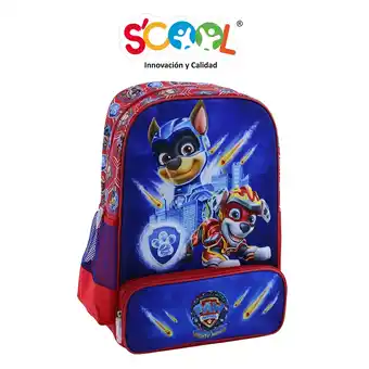 Tiendas EFE Mochila scool grande 3d ranger paw patrol h oferta