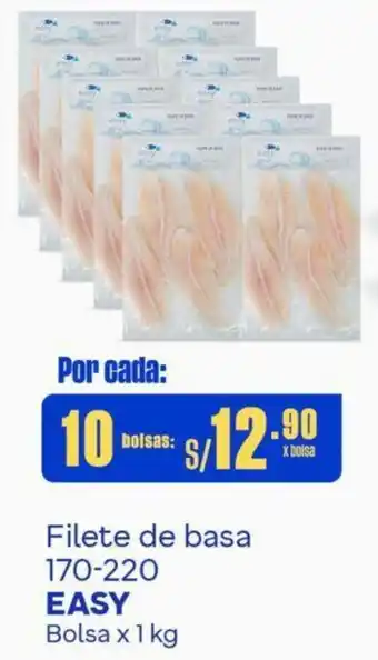 Makro Filete de basa 170-220 EASY 10 Bolsa x 1kg oferta