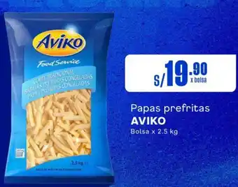 Makro Papas prefritas AVIKO Bolsa x 2.5kg oferta