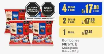 Makro Bombones NESTLÉ Multipack 4 Bolsas x 360g oferta
