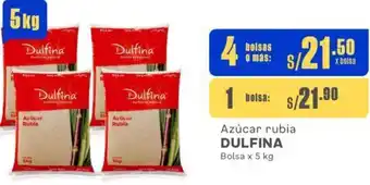 Makro Azúcar rubia DULFINA 4 Bolsas x 5kg oferta