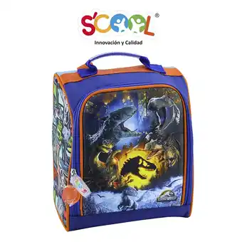 Tiendas EFE Lonchera scool bolso 3d satin magic jurassic oferta