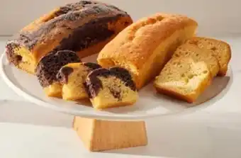 Metro Mini Cake Rectangular Vainilla y Marmoleado Cuisine & Co 2x oferta