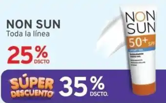 Mifarma NON SUN Toda la línea oferta