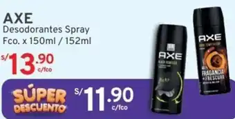 Mifarma AXE Desodorantes Spray Fco. x 150ml/152ml oferta