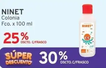 Mifarma NINET Colonia Fco. x 100ml oferta
