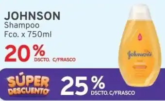 Mifarma JOHNSON Shampoo Fco. x 750ml oferta