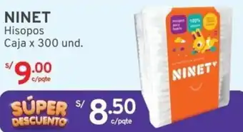 Mifarma NINET Hisopos Caja x 300 und oferta