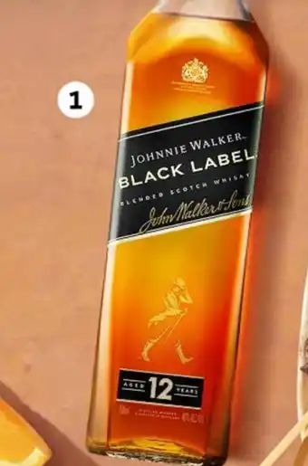 Wong WHISKY JOHNNIE WALKER BLACK LABEL BOT. X 750ML oferta