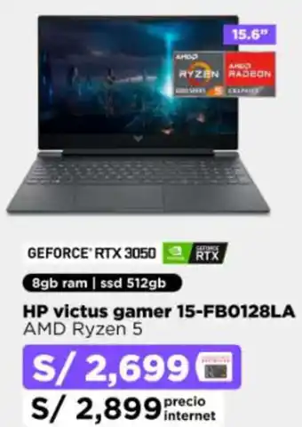 Ripley HP victus gamer 15-FB0128LA AMD Ryzen 5 oferta