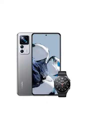 Tiendas EFE Celular xiaomi 12t pro 256gb 8gb 6.7 silver + xiaomi watch s1 active oferta