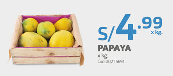 Makro Papaya oferta