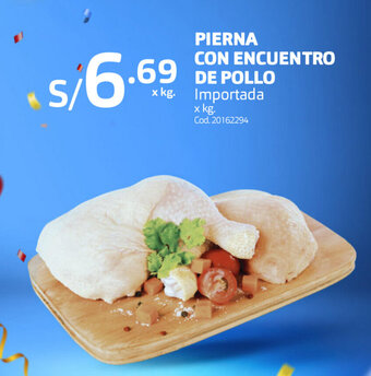 Makro Pierna con Encuentro de Pollo oferta