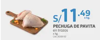 Makro Pechuga de Pavita oferta