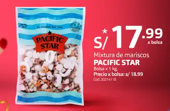 Makro Mixtura de Mariscos Pacific Star 1kg oferta