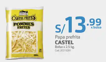 Makro Papa Prefrita Castel 2.5kg oferta