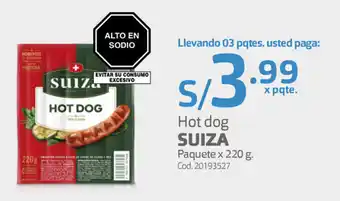 Makro Hot Dog Suiza 220g oferta