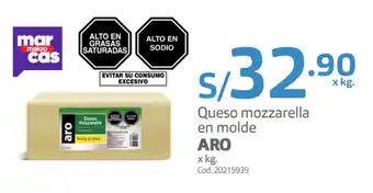 Makro Queso Mozzarella en Molde Aro oferta