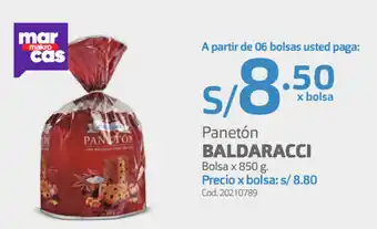 Makro Panetón Baldaracci 850g oferta