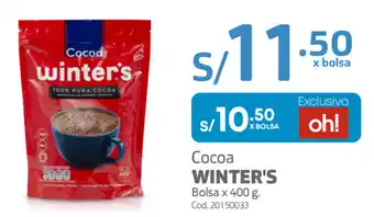 Makro Cocoa Winter's 400g oferta