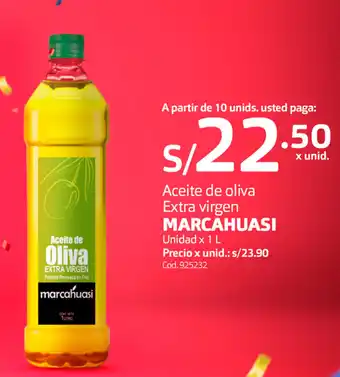 Makro Aceite de Oliva Extra Virgen Marcahuasi 1L oferta