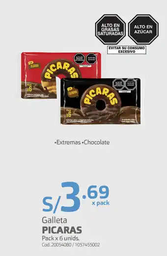 Makro Galleta Picaras 6 unidades oferta