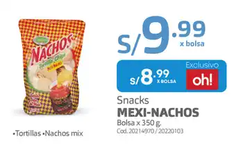 Makro Snacks Mexi-Nachos 350g oferta