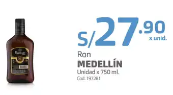 Makro Ron Medellín 750ml oferta