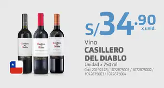 Makro Vino Casillero del Diablo 750ml oferta