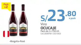 Makro Vino Ocucaje 2x750ml oferta